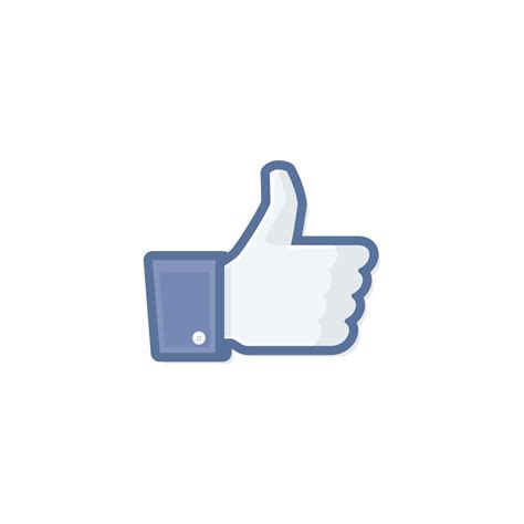 Old Facebook Like Icon Logo Vector - (.Ai .PNG .SVG .EPS Free Download)