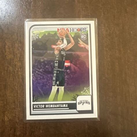 Panini Haunted Hoops Victor Wembanyama True Rookie Base Rc Ebay