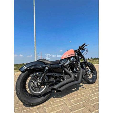 Moge Bekas Harley Davidson Sportster 1200 XL 2012 Warna Asli Orange