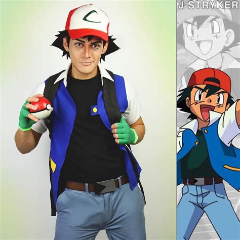 Diy Ash Ketchum Costume Pikachu Costume Pokemon Costumes Ash Ketchum Costume