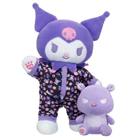 Purple Kuromi™ T Set With Baku Buddy Plush Build A Bear®