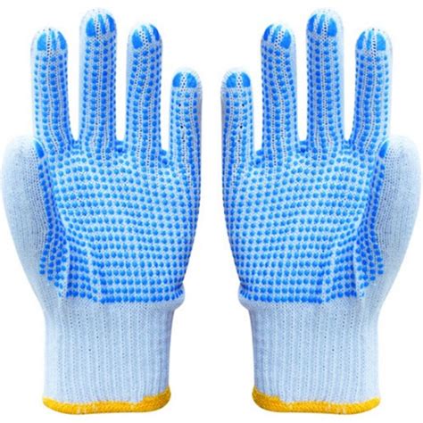 Cotton Knitted Safety Gloves Safeatheight