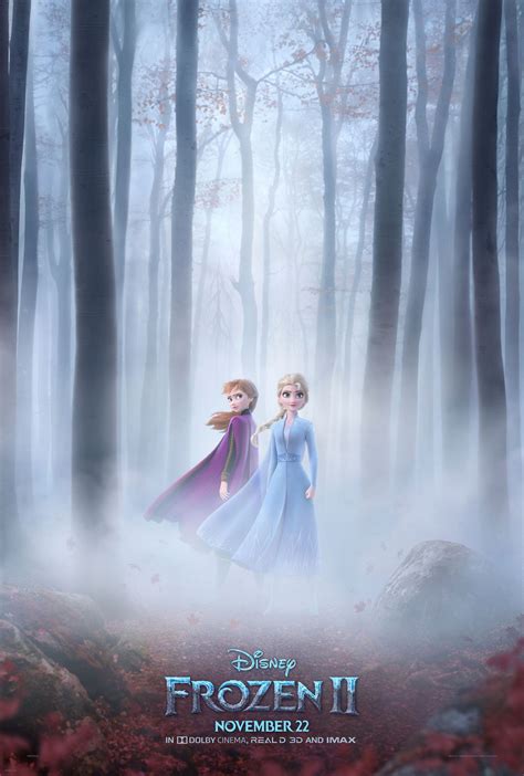 More Frozen 2 Posters Released Featuring Anna Elsa Olaf And Riset