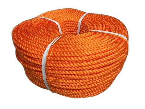 Orange Polypropylene Rope Poly Rope Latest Price Manufacturers