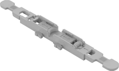 Schienenverbinder WAGO 221-2511 Befestigungsadapter 5 St., WAGO, (221-2511)