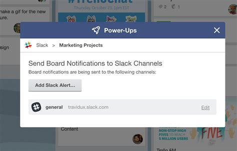 Slack Power Up Trello