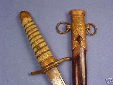 Rare Ww2 Japanese Naval Officers Dirk Dagger Wwii 32908230