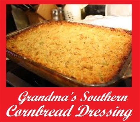 Grandmas Southern Cornbread Dressing My Recipe Magic