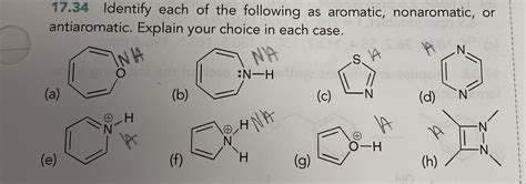 [solved] The Answers Are Nonaromatic Nonaromatic Aromatic Aromatic Course Hero