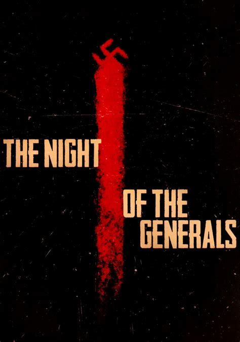 The Night of the Generals | Movie fanart | fanart.tv