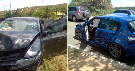 G Bmw E City Colidem E Duas Pessoas Ficam Feridas Na Zona Sul De