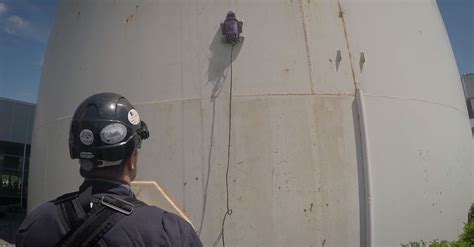 scorpion  ultrasonic tank shell inspection ut thickness readings