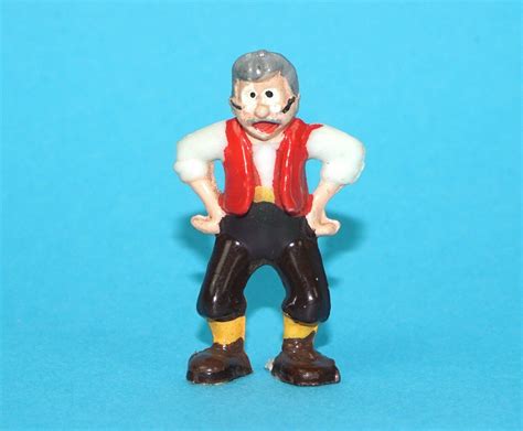 Disneykins Pinocchio Gepetto Mini Figure 1960s Marx Disney Boonsart Shop