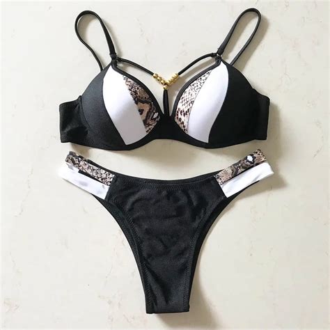 Kostium Kąpielowy BIKINI Komplet Wkładki Push Up XL Inna marka Moda Sklep EMPIK