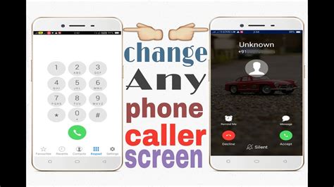 Iphone X Typ Change Caller Screen Any Android Phone Proof YouTube