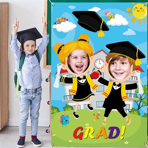 Kindergarten Graduation Photo Prop Kindergarten Graduation Photography Backdrops