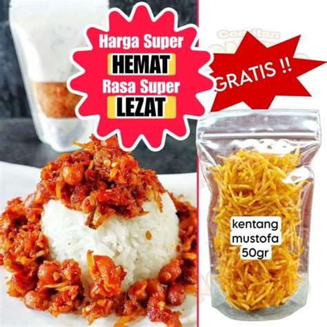 Jual Teri Medan Kacang Balado Home Made Pedas 110gr Shopee Indonesia