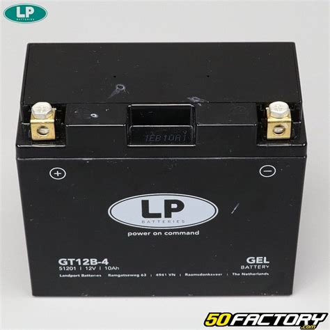 Batterie Landport GT12B 4 12V 10Ah Gel Piaggio Fly 125 Ducati Monster