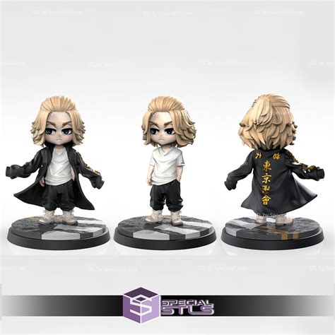 Mikey Manjiro Sano Chibi D Print Tokyo Ravengers Stl Files Specialstl