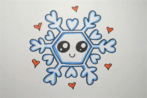 How To Draw A Snowflake 10 Easy Drawing Projects