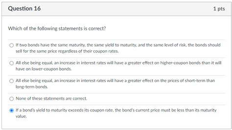 Solved Which Of The Following Statements Is Correct Group Of Chegg