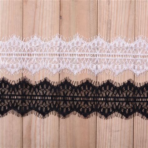 Yards Lot Eyelash Lace Cm Diy Decorative High Quality Soft Off