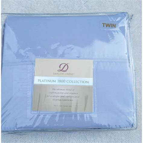 Danjor Linens Bedding Danjor Linens Piece Twin Sheet Set Nib