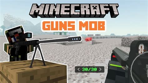 Guns Mod Weapons Addon For Minecraft Pe Collection Popular Guns Mcpe Youtube