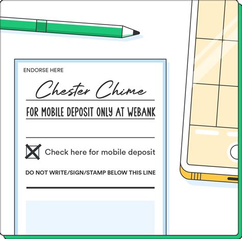 How To Endorse A Check For Mobile Deposit In 2024 Chime