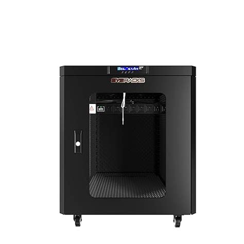 Sysracks 18U 35 inch Depth Soundproof Server Rack Cabinet Quiet Server