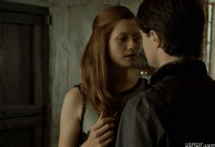 Ginny And Harry Kiss Harry Potter GIF Animation