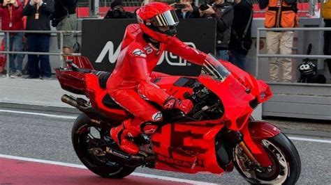 Kelegaan Ducati Usai Marc Marquez Coba Desmosedici Gp Di Tes Pramusim