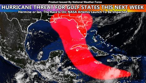 Hurricane Threat Eyes Eastern Gulf of Mexico States This Next Week; Hermine or Ian, The Race Is ...