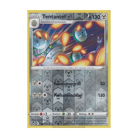 Tentantel Reverse Holo Silberne Sturmwinde Pokemon Karte Kaufen