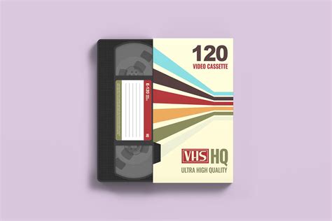 Vhs Cassette Mockup 16 Views Design Cuts