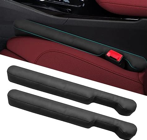 Esimen 2PCS Universal Leather Car Seat Gap Filler Strip PP Cotton Car