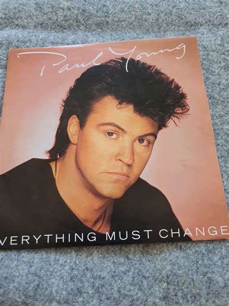 Paul Young Everything Must Change 1984 407525743 ᐈ Köp På Tradera