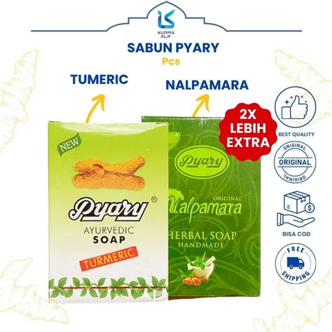 Jual Sabun Pyary Turmeric Dan Nalpamara Original Sabun Pyari Sabun Arab