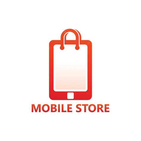 Premium Vector Mobile Store Logo Template Design