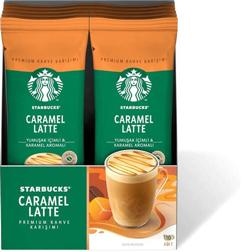 Amazon Starbucks Caramel Latte Premium Coffee Blend Instant