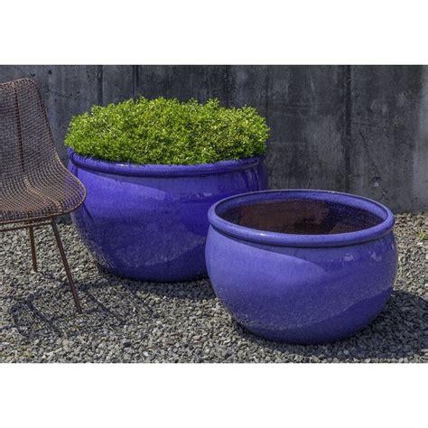 Campania International Inc Reseda 2 Piece Terracotta Pot Planter Set