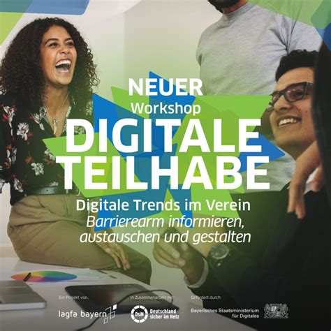 Neuer Workshop Digitale Teilhabe Digitalisierung Des Ehrenamts In Bayern