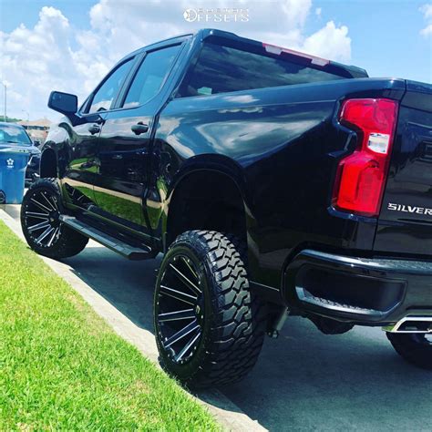 2020 Chevrolet Silverado 1500 With 22x10 19 Fuel Contra And 35125r22 Atlas Mt And Suspension