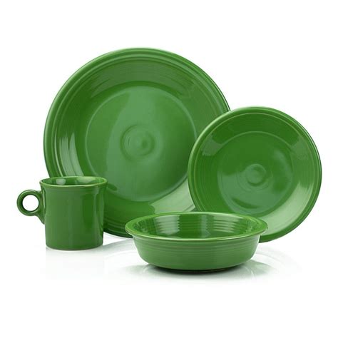 Fiesta 16 Piece Classic Dinnerware Set Shamrock Classic Dinnerware