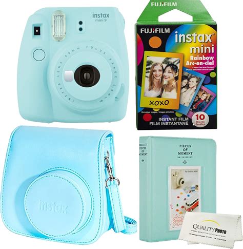 Amazon Fujifilm Instax Mini 9 Polaroid Ice Blue Instant Camera