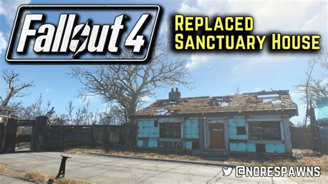 Fallout 4 Replaced Sanctuary House Youtube