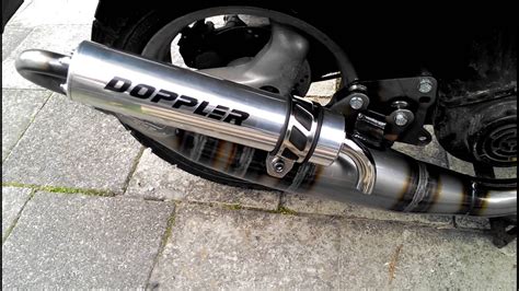 Doppler S R Exhaust On Cc Peugeot Elyseo Youtube