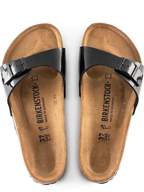 Birkenstock Madrid Birko Flor Sandal Black Uk