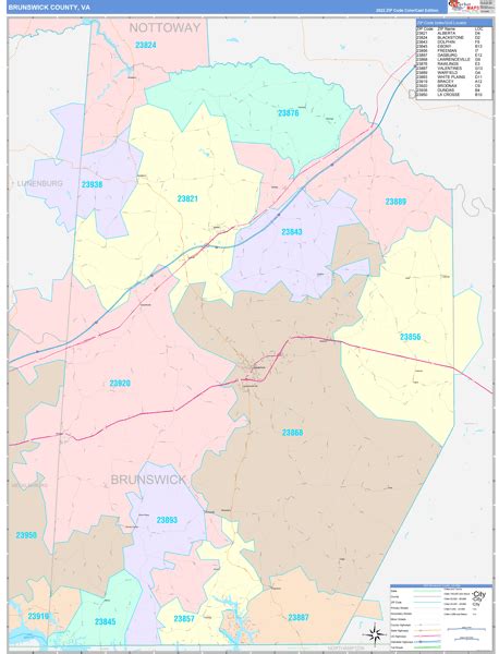 Digital Maps Of Brunswick County Virginia