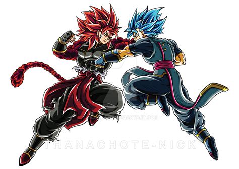 Oc Ziex Ssj4a Vs Ssgsse [color] By Nickartth On Deviantart